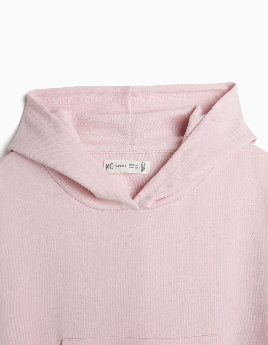 Sweatshirt Com Capuz, Menina, Rosa Claro