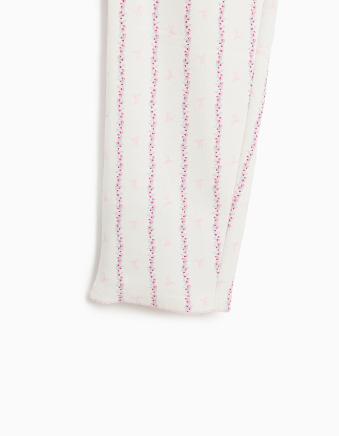 Pijama Camiseiro, Menina, Branco