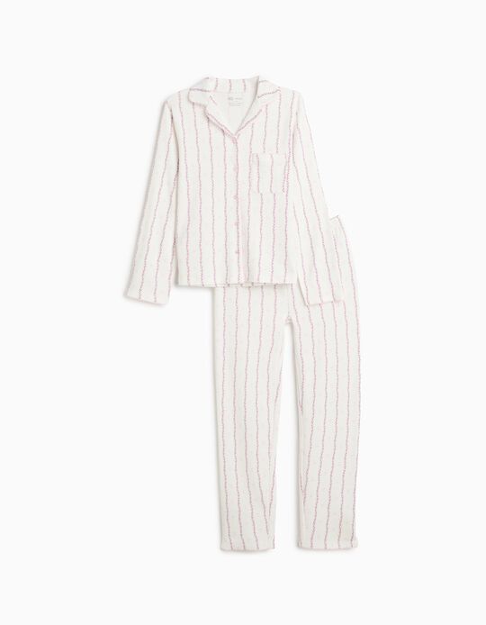 Comprar Online Pijama Camiseiro, Menina, Branco