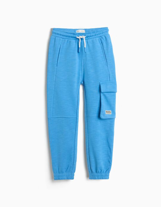 Comprar Online Cal&ccedil;as de Felpa, Menino, Azul Claro