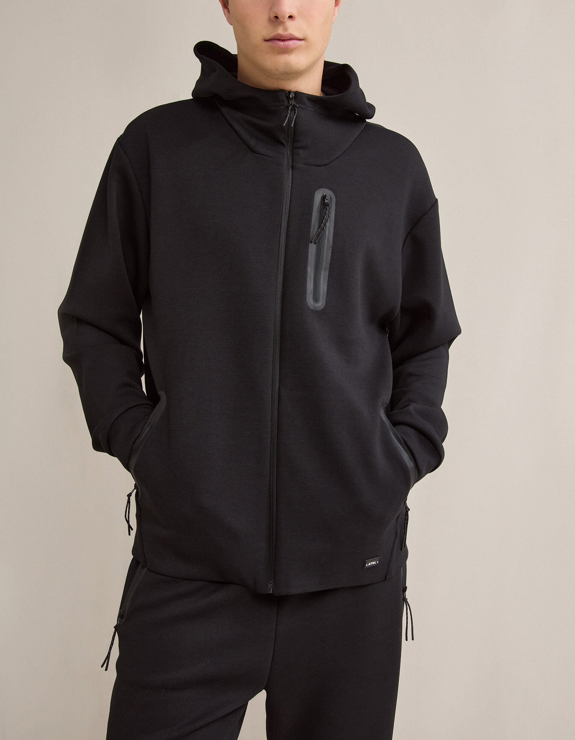 Comprar Online Casaco com Capuz, Homem, Preto