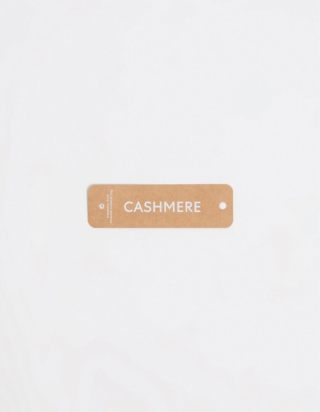 Camisola com Caxemira, Homem, Bege