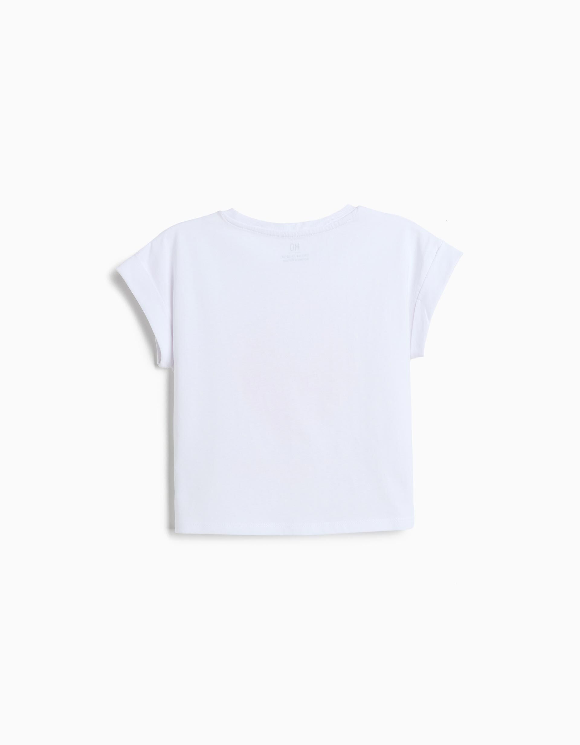 Comprar Online T-shirt Estampada, Menina, Branco