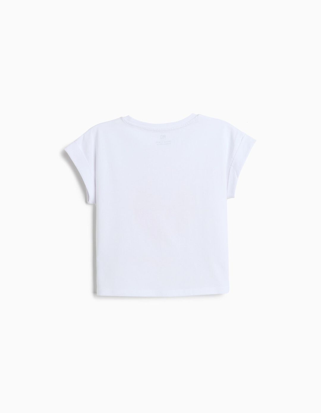 T-shirt Estampada, Menina, Branco