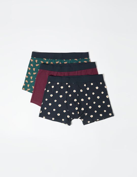 Comprar Online Pack 3 Boxers, Homem, Multicolor