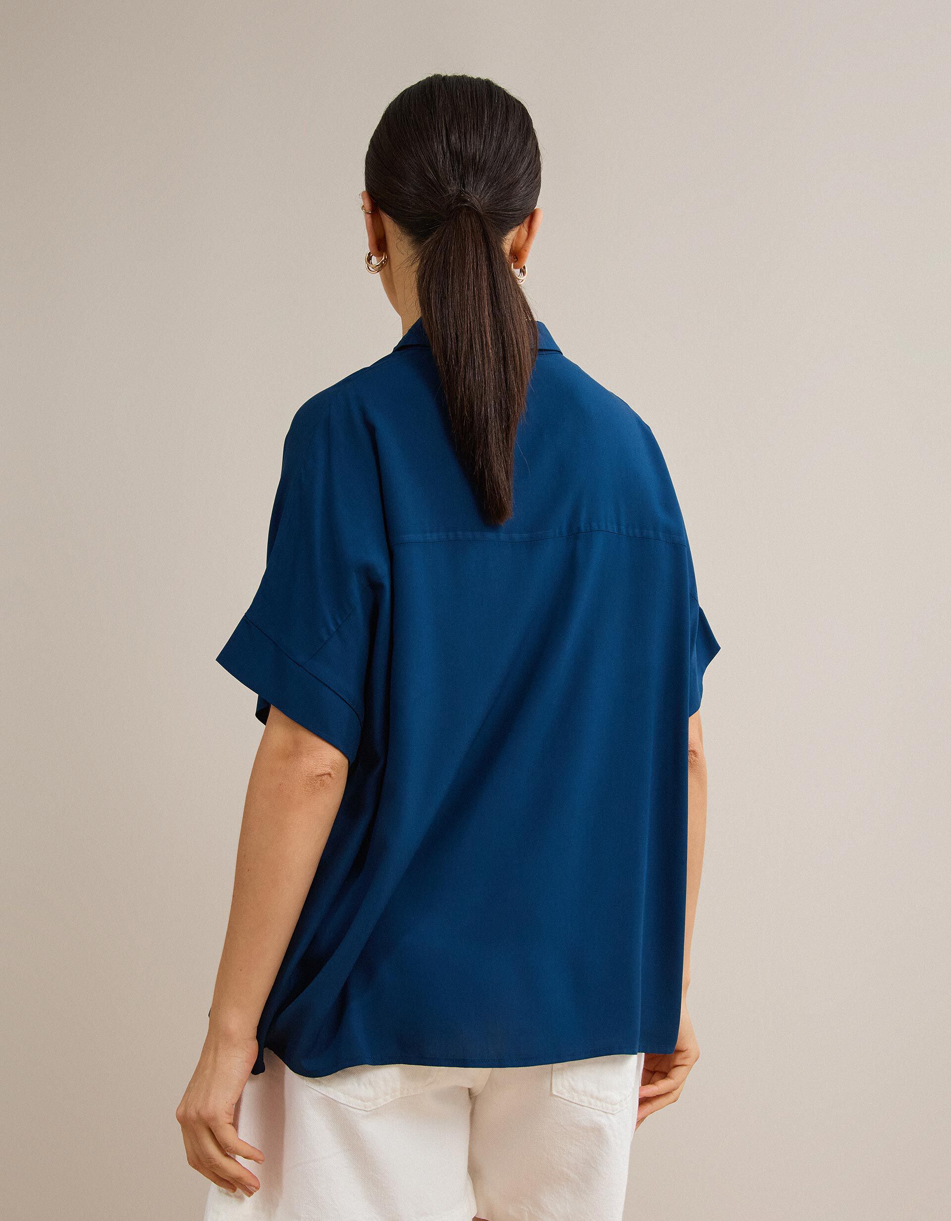 Comprar Online Camisa, Mulher, Azul Escuro