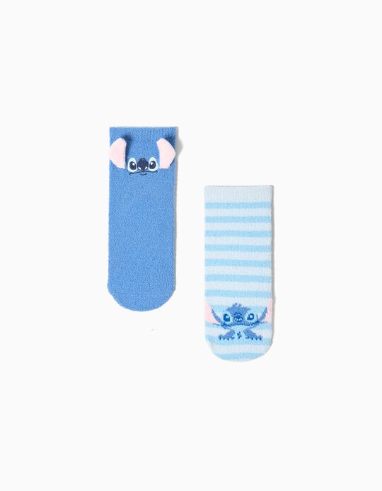 Comprar Online Pack 2 Meias Antiderrapantes 'Stitch' ©Disney, Menina, Azul