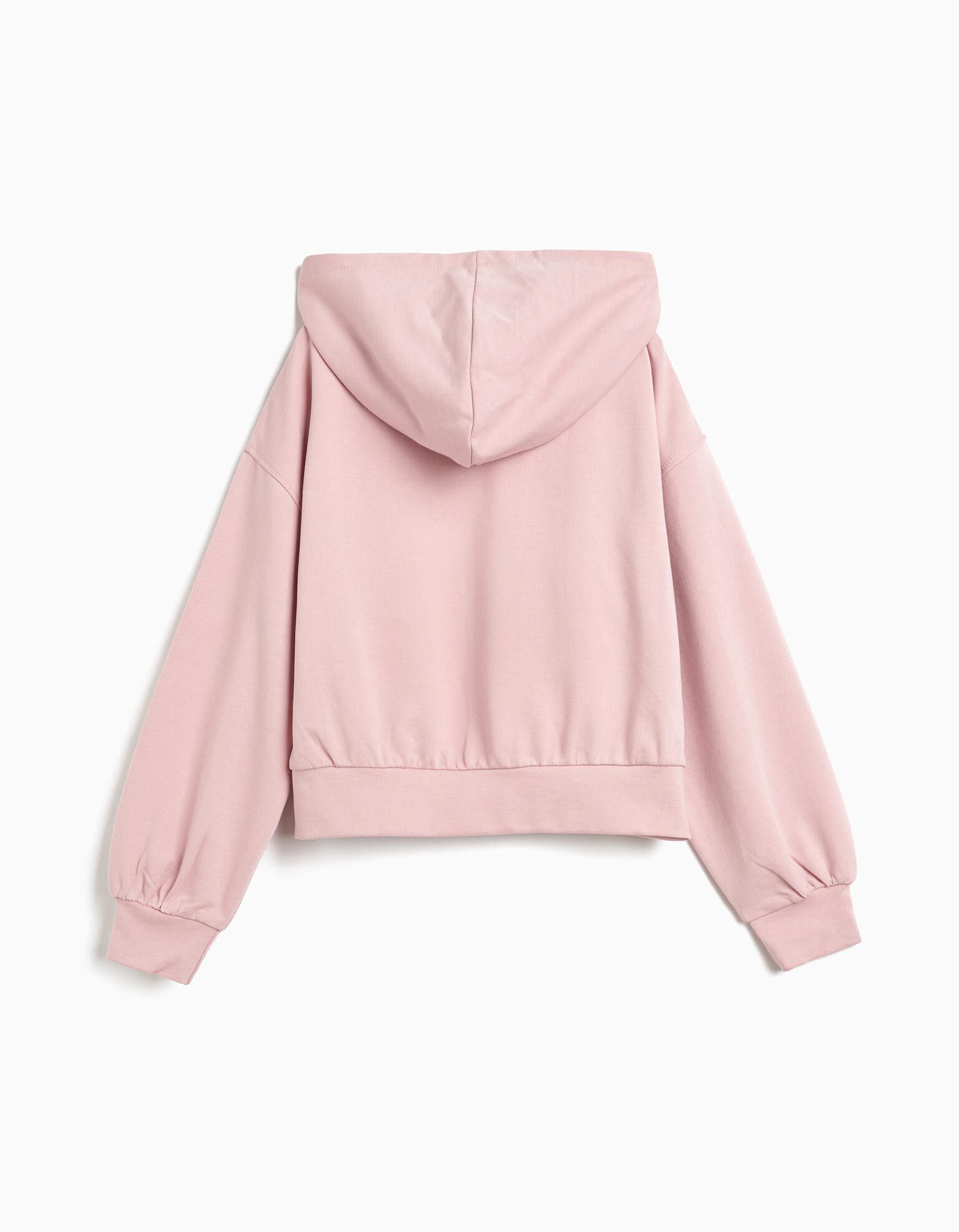 Comprar Online Sweatshirt de Felpa Capuz, Menina, Rosa Claro