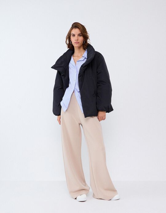 Comprar Online Cal&ccedil;as De Cintura Subida, Mulher, Bege