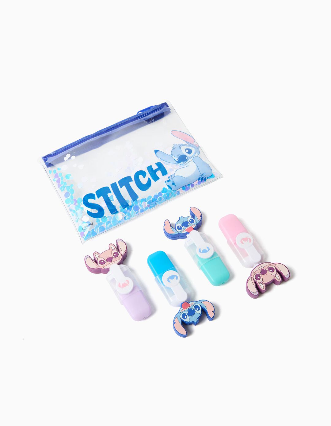 Conjunto 4 Marcadores 'Stitch'&copy;Disney, Menina, Multicolor
