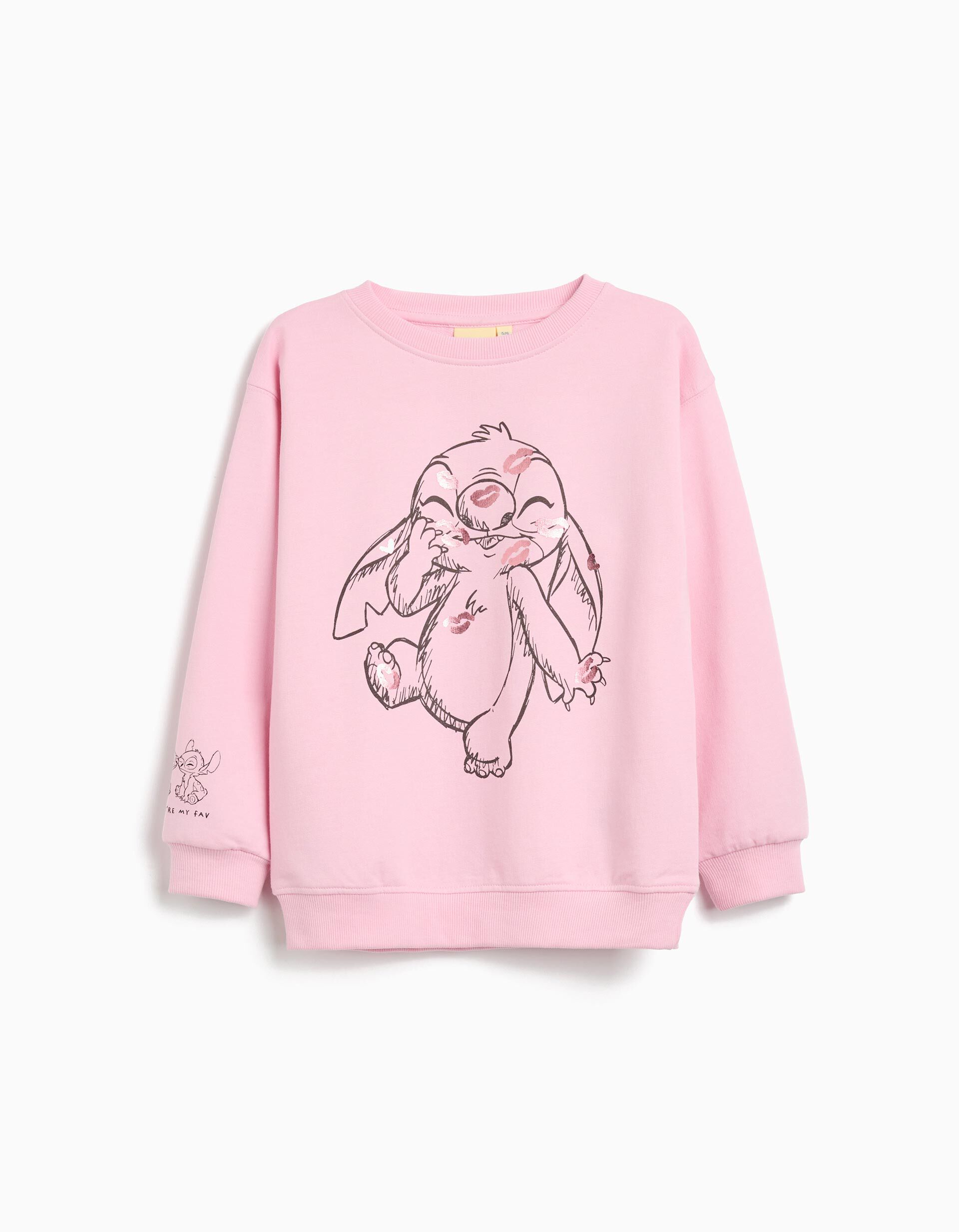 Comprar Online Sweatshirt de Felpa 'Stitch', Menina, Roxo Claro