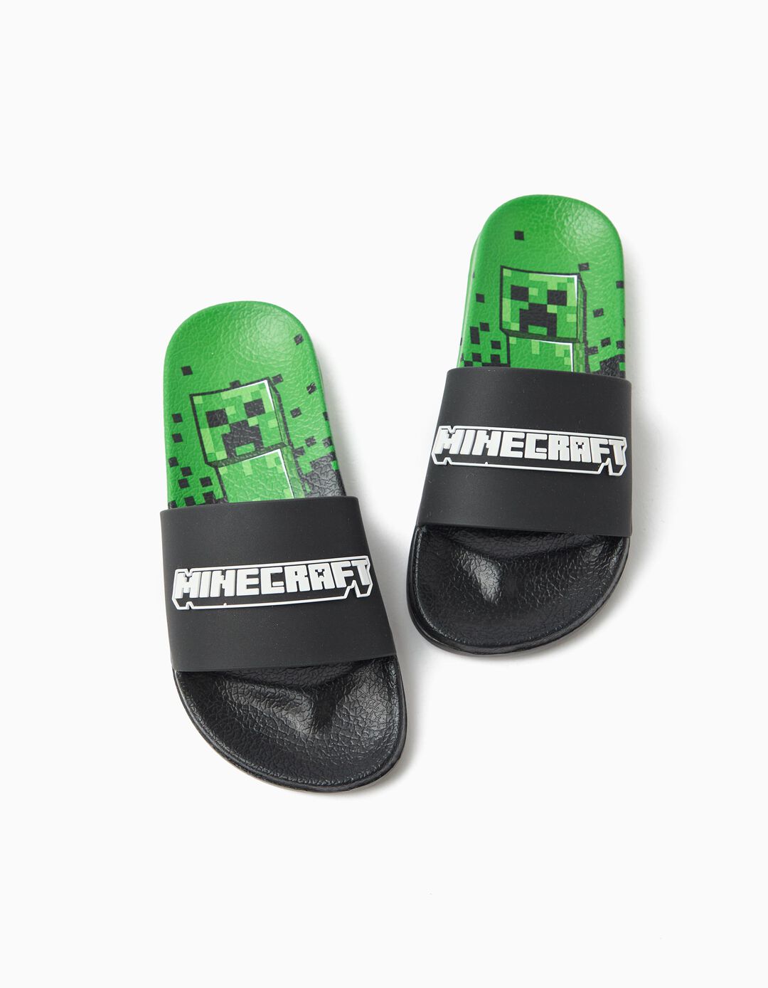 Chinelos Slide 'Minecraft', Menino, Multicolor