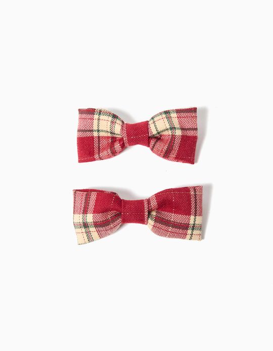 Comprar Online Pack 2 Ganchos de Cabelo, Menina, Vermelho