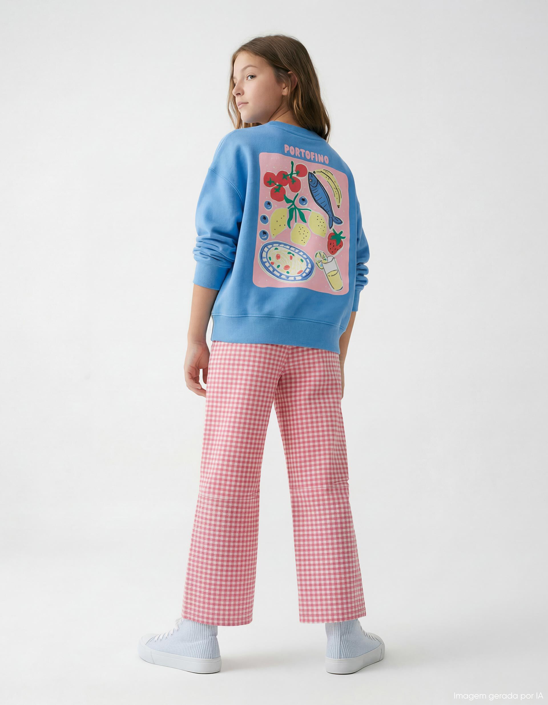 Comprar Online Sweatshirt de Felpa, Menina, Azul