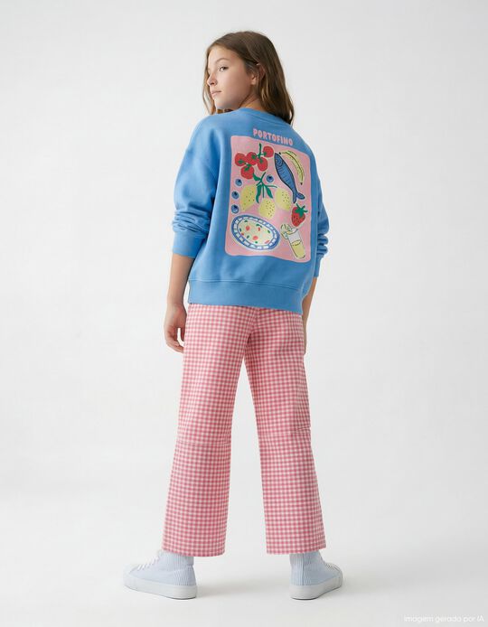 Comprar Online Sweatshirt de Felpa, Menina, Azul