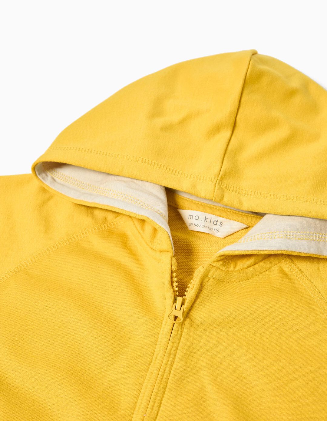 Casaco com Capuz, Menino, Amarelo Claro