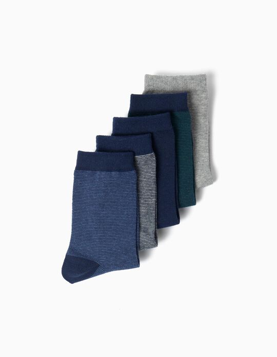 Comprar Online Pack 5 Pares De Meias, Menino, Multicolor