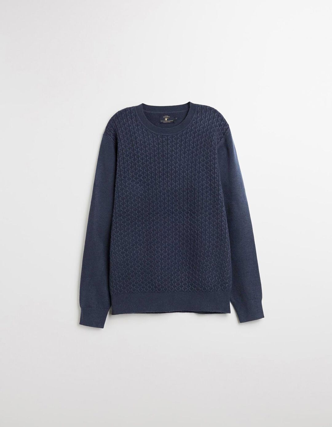 Camisola de Malha, Homem, Azul 