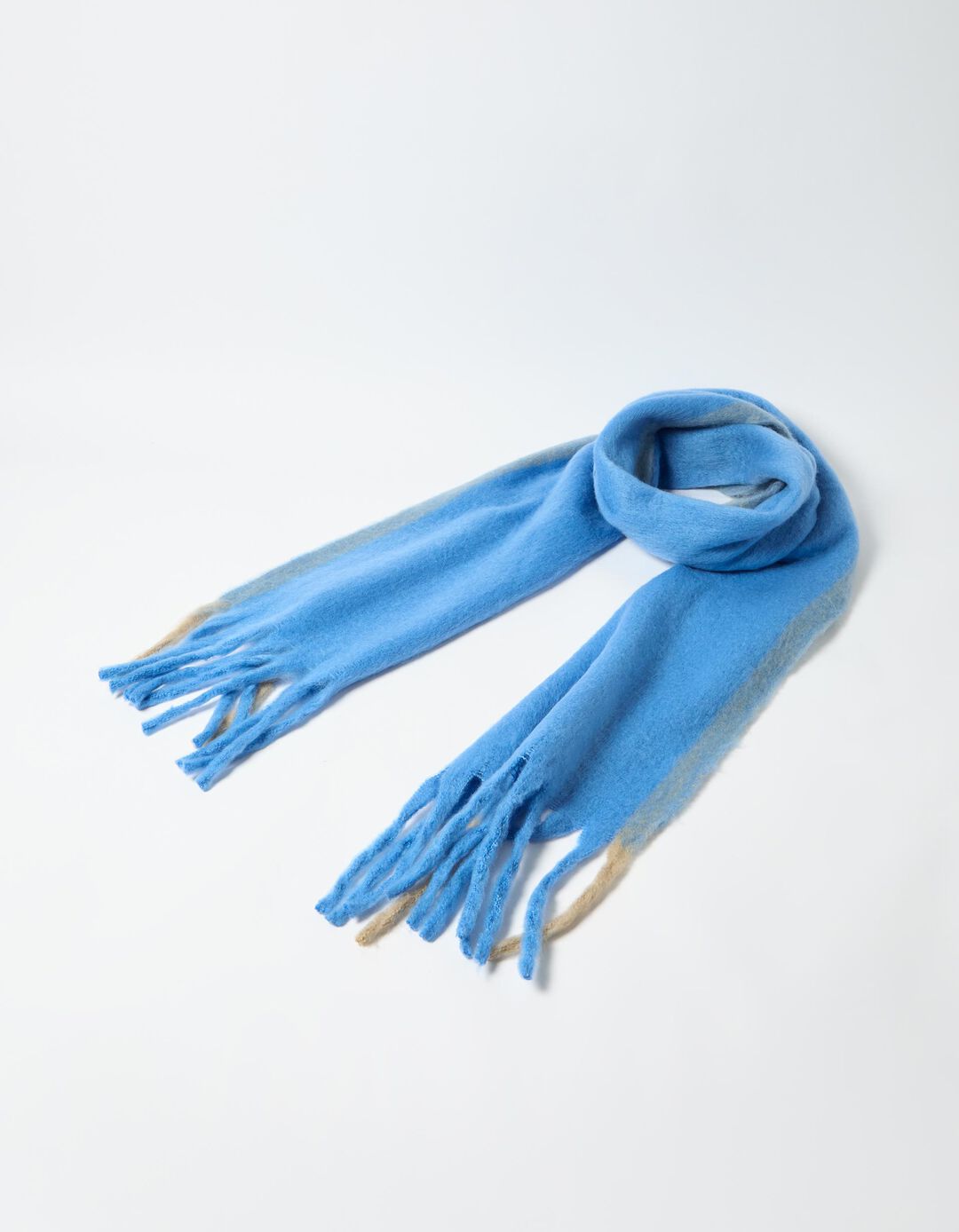 Cachecol, Mulher, Azul