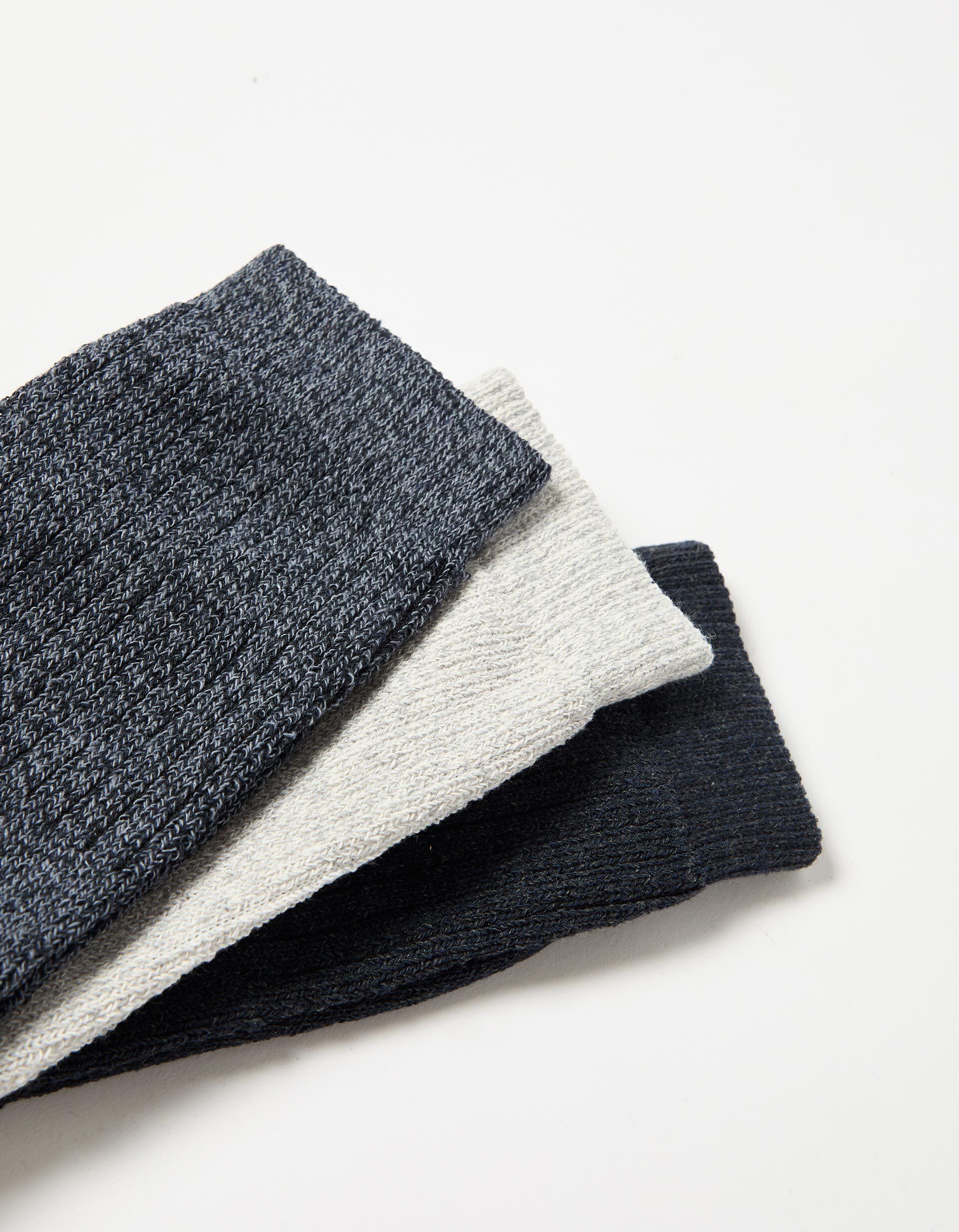 Comprar Online Pack 3 Pares de Meias, Homem, Azul