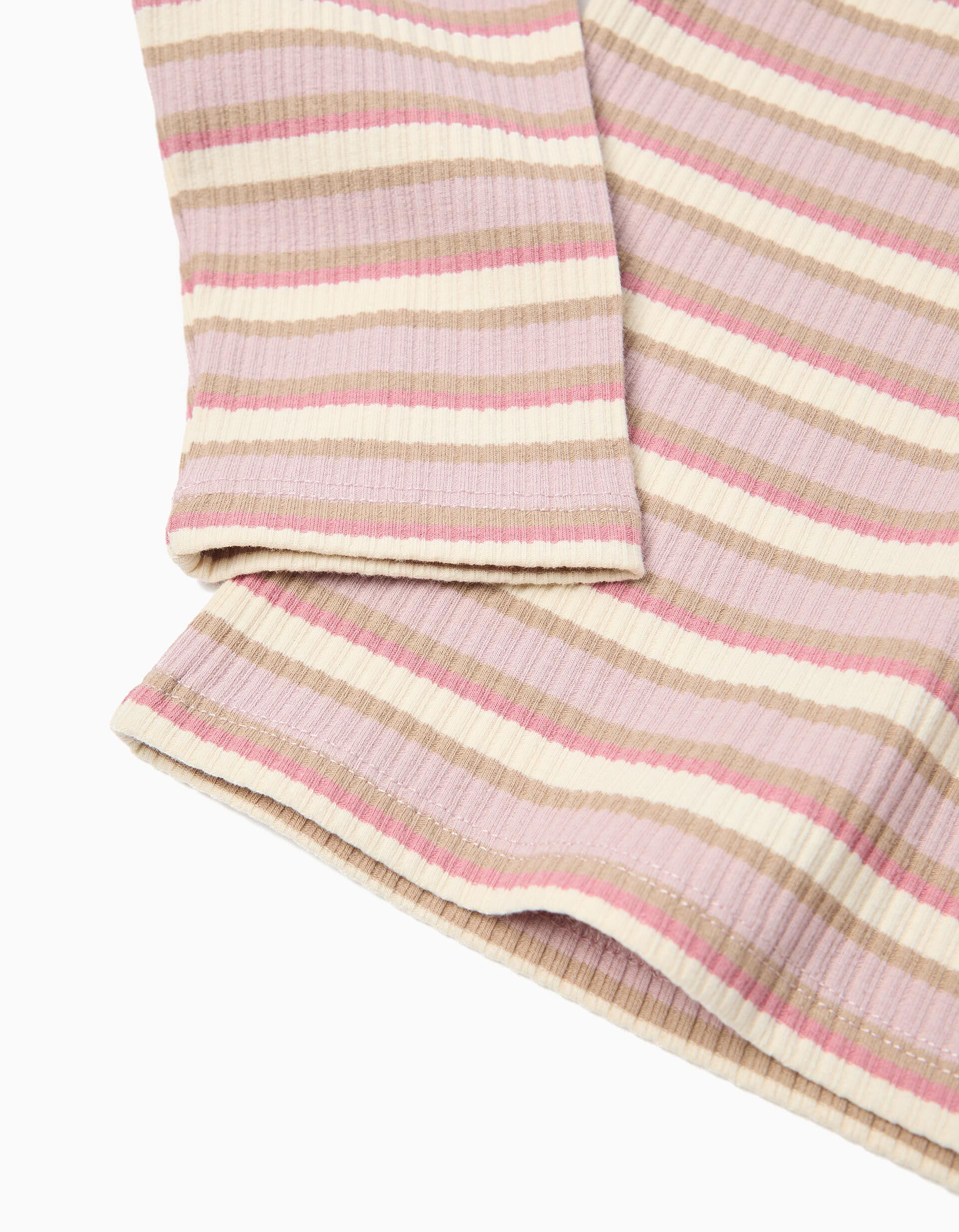 Comprar Online T-shirt Manga Comprida Cut Out, Menina, Rosa Claro