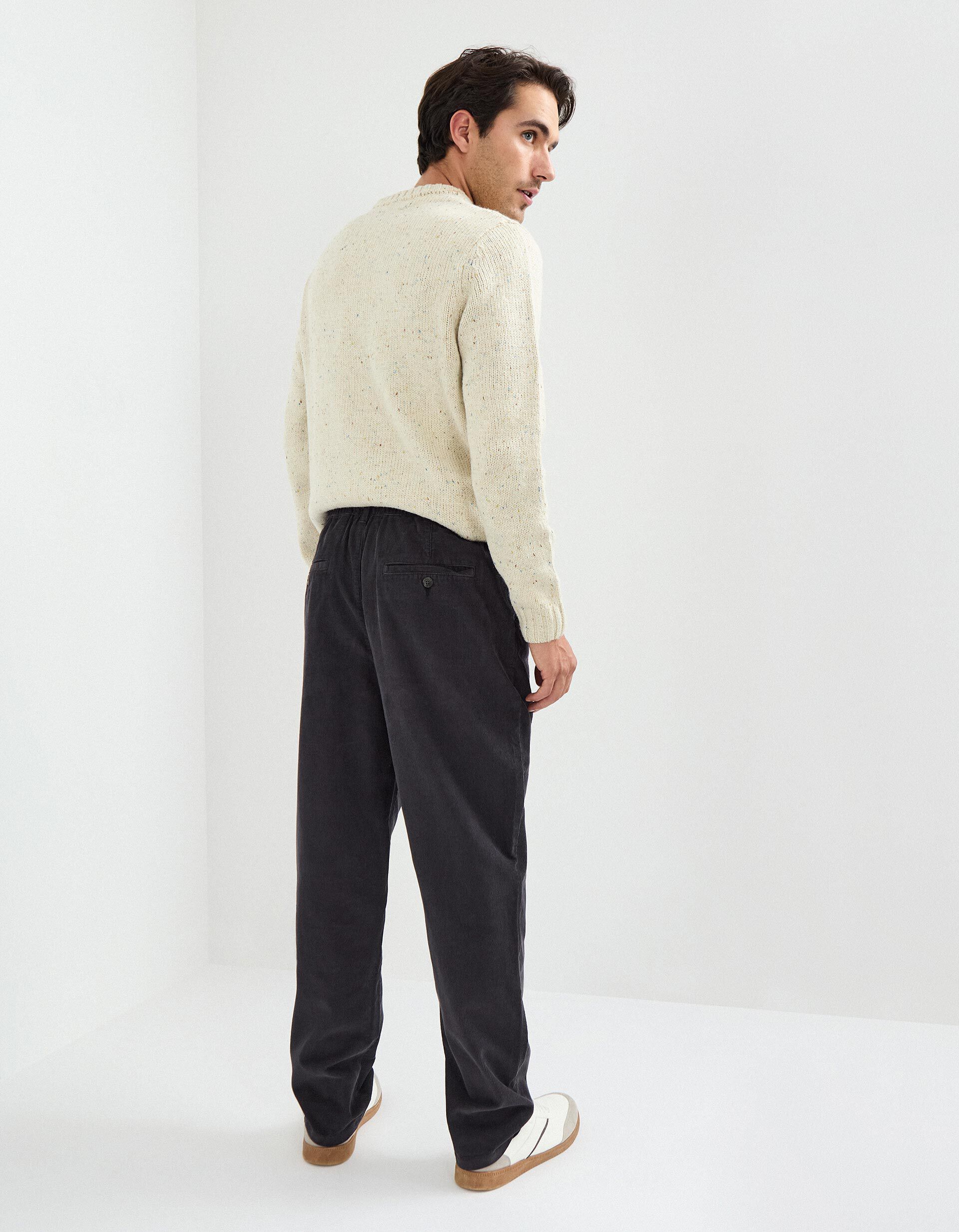 Comprar Online Cal&ccedil;as de Bombazina, Homem, Azul Escuro