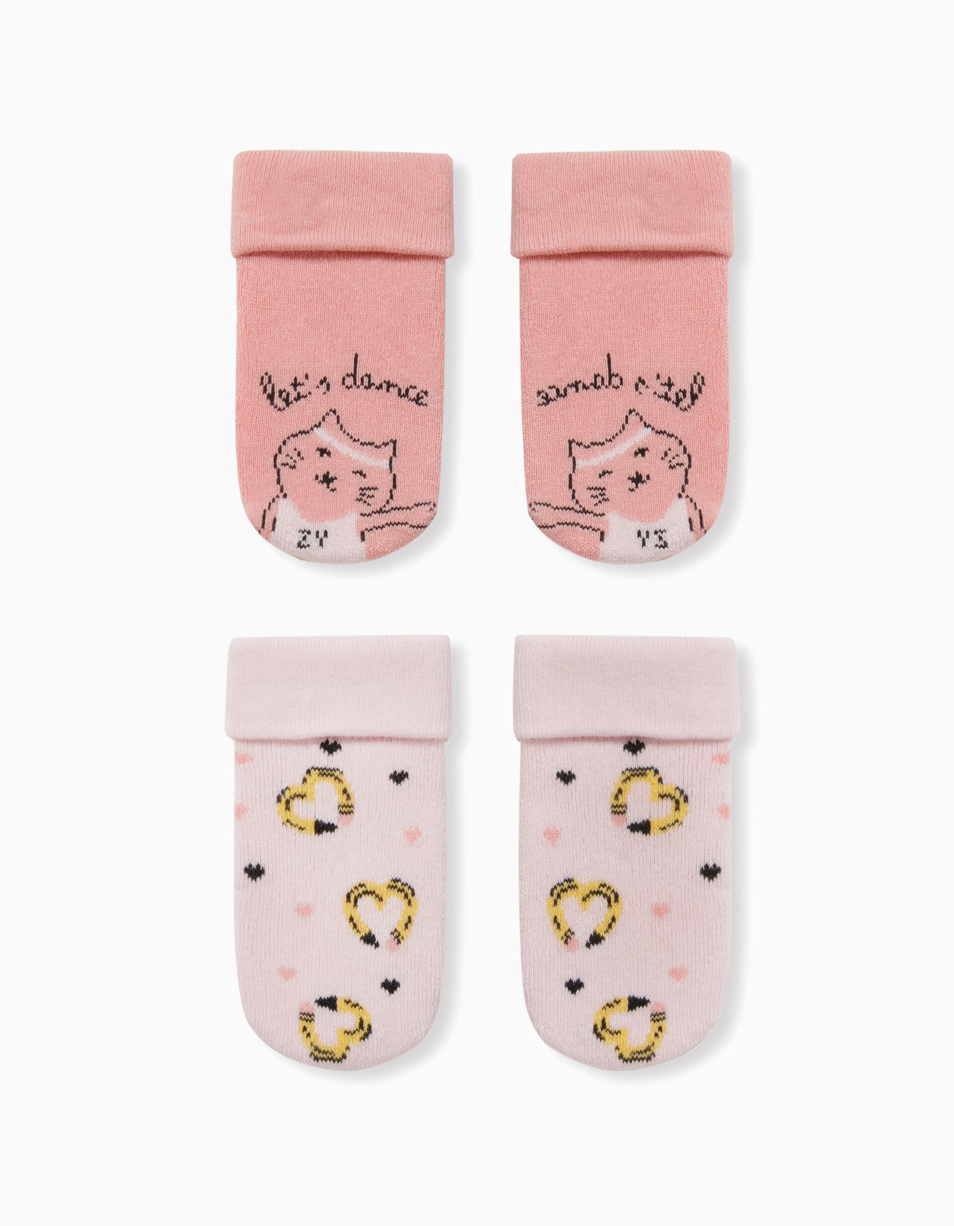 2 Pairs Of Non Slip Socks For Baby Girls Dance Pink Mo Online