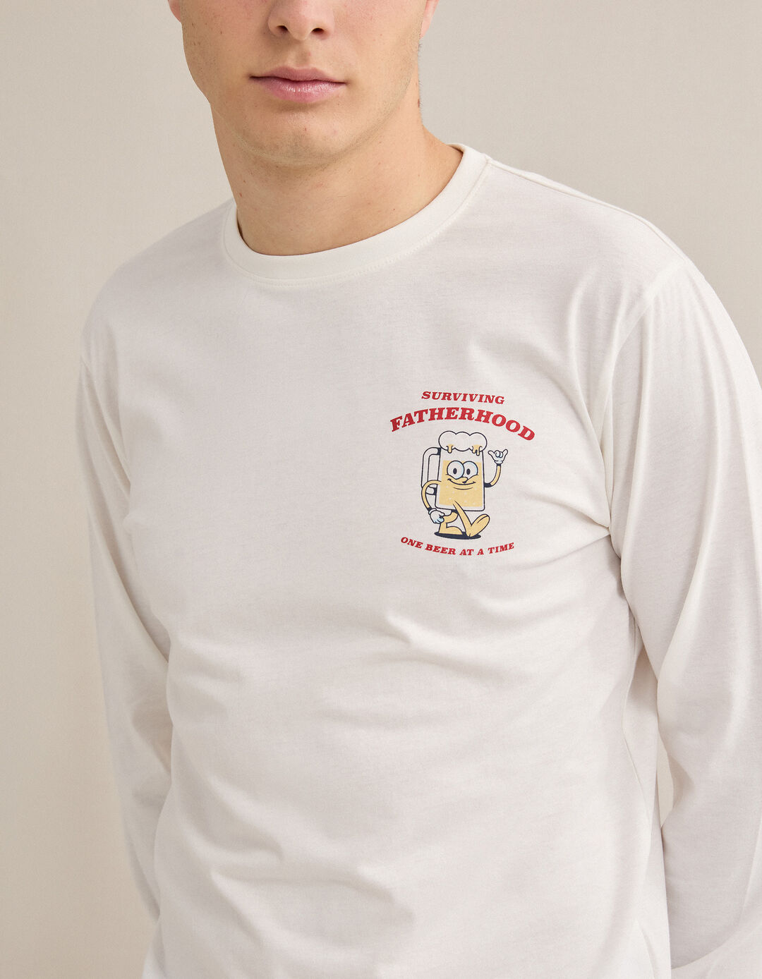 Pijama Dia do Pai, Homem, Branco