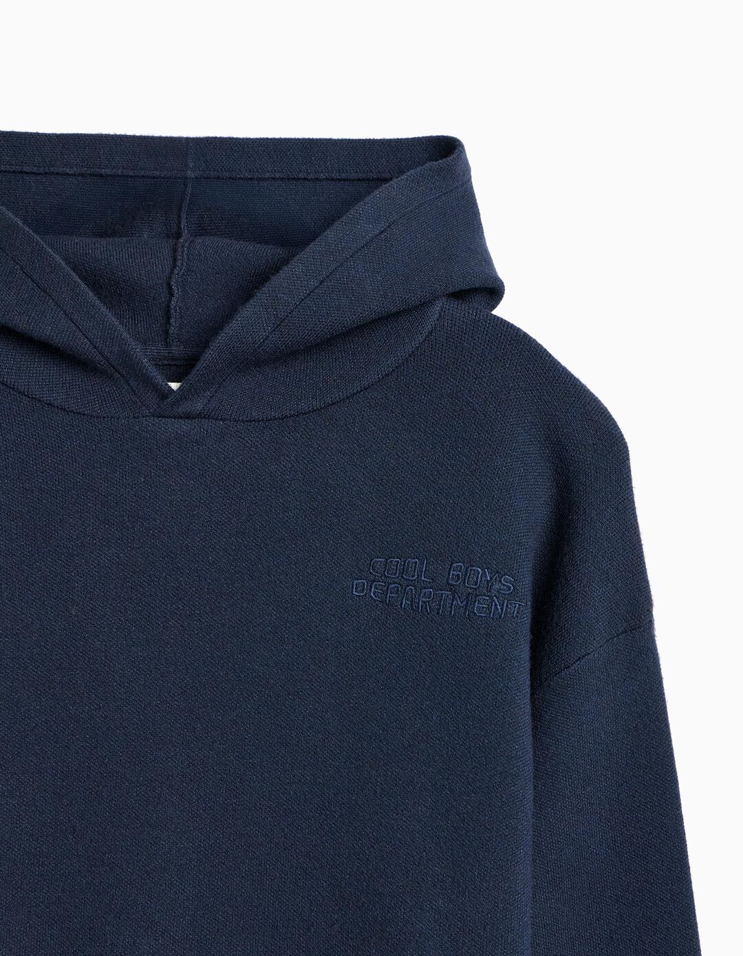 Sweater Com Capuz, Menino, Azul Escuro