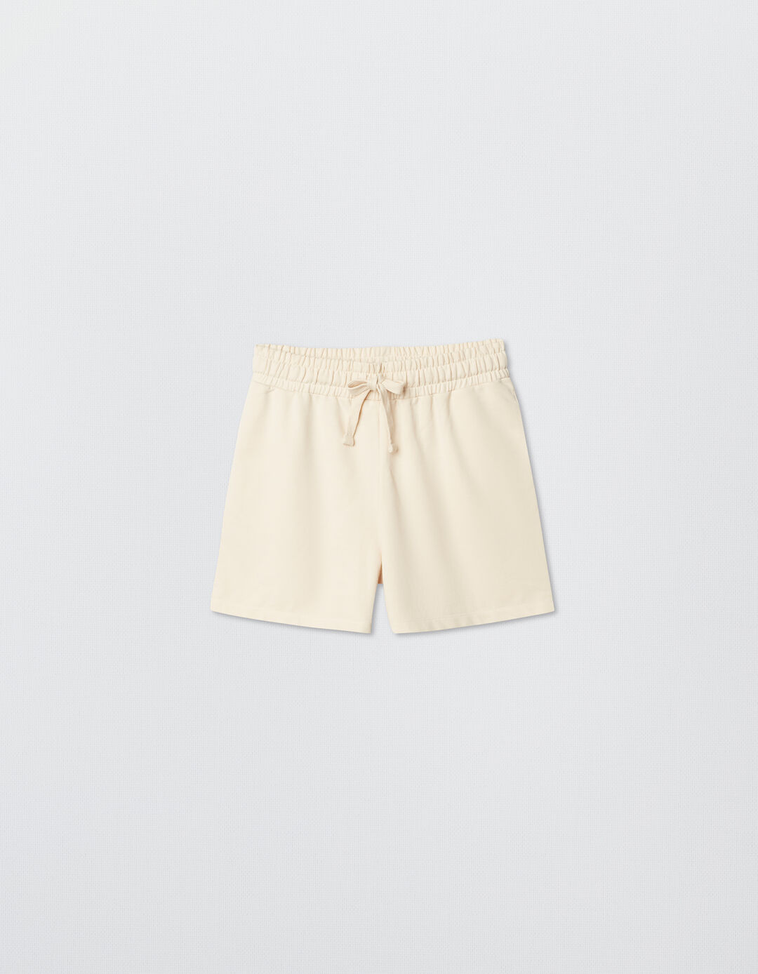 Felpa Shorts, Woman, Light Beige