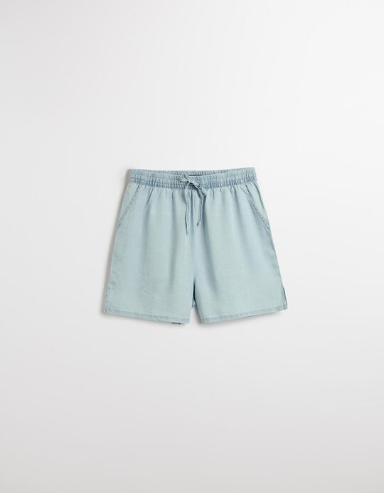 Comprar Online Calções Liocel, Mulher, Azul Claro 