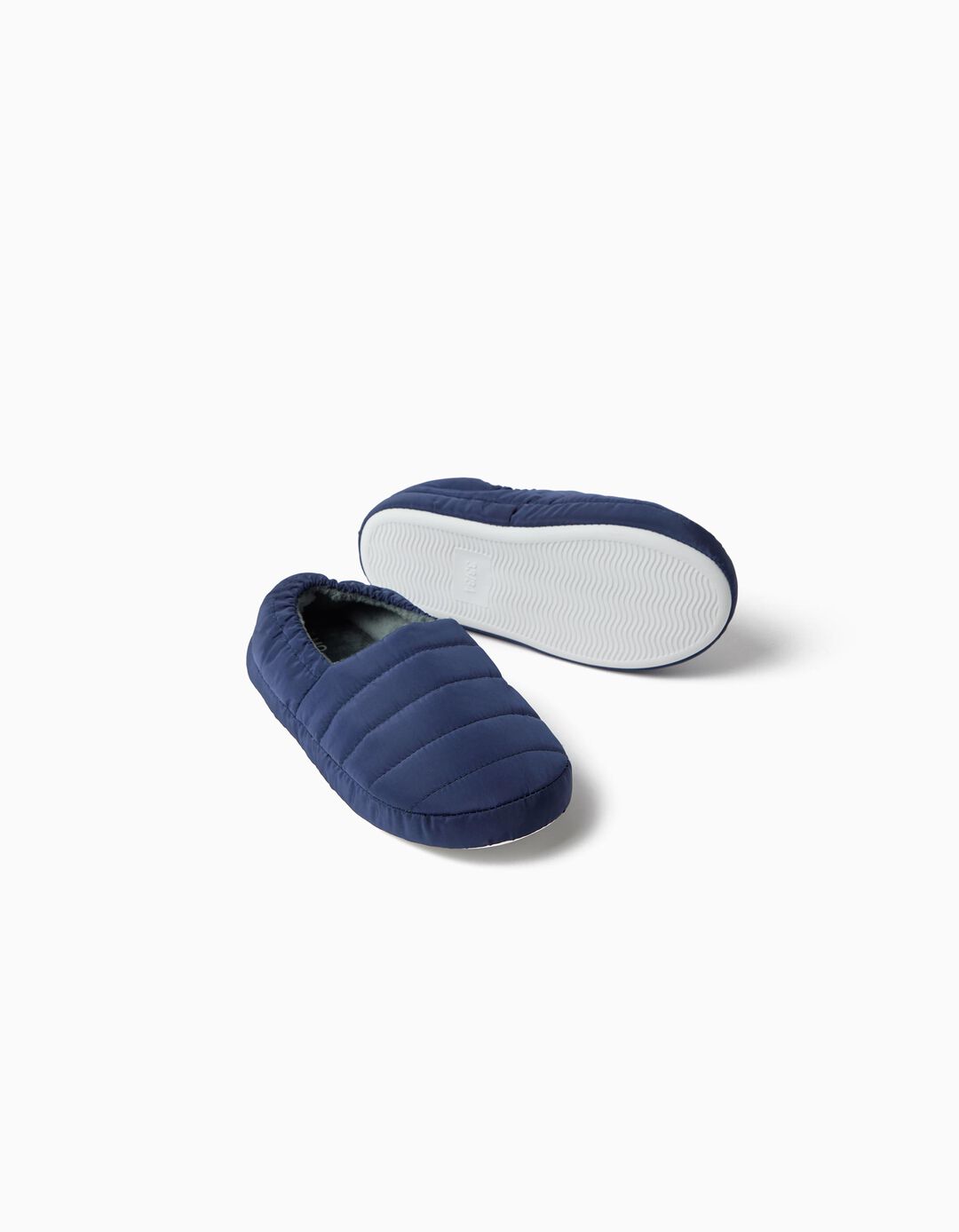 Pantufas Acolchoadas, Menino, Azul