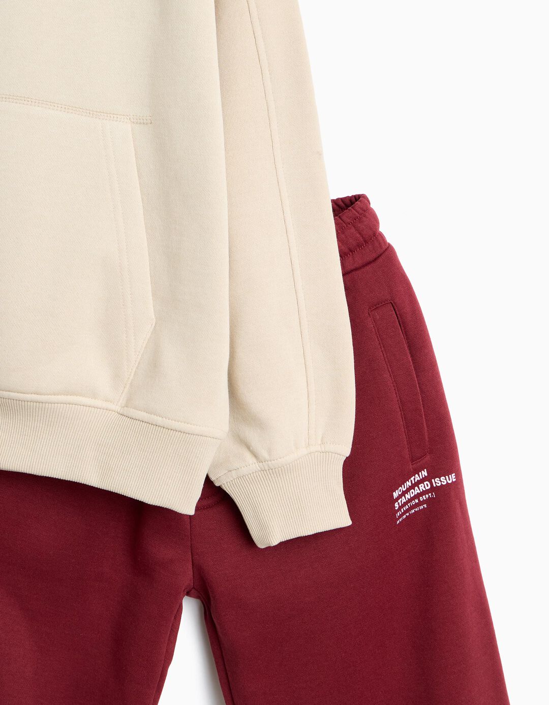 Conjunto De Jogging, Menino, Vermelho Escuro