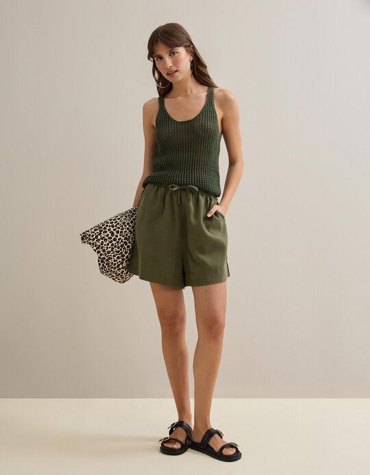 Comprar Online Cal&ccedil;&otilde;es Liocel, Mulher, Verde Escuro