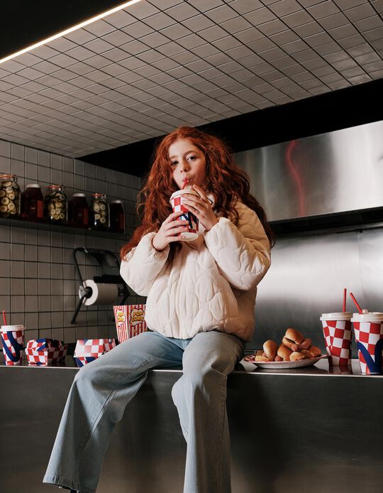 Comprar Online Casaco Acolchoado, Menina, Branco