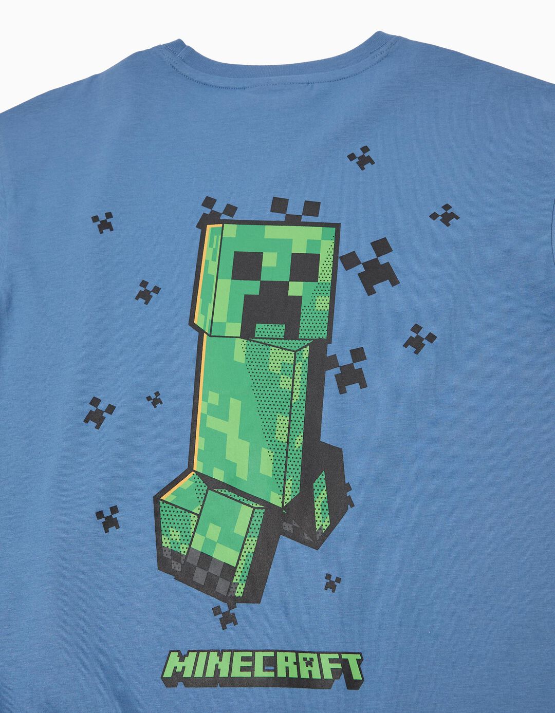 T-shirt 'Minecraft', Menino, Azul