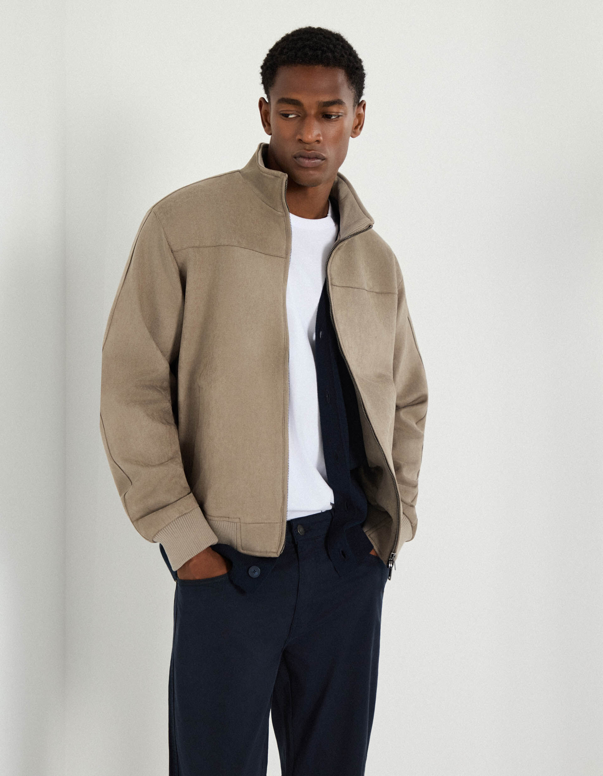 Comprar Online Casaco Bomber, Homem, Castanho 