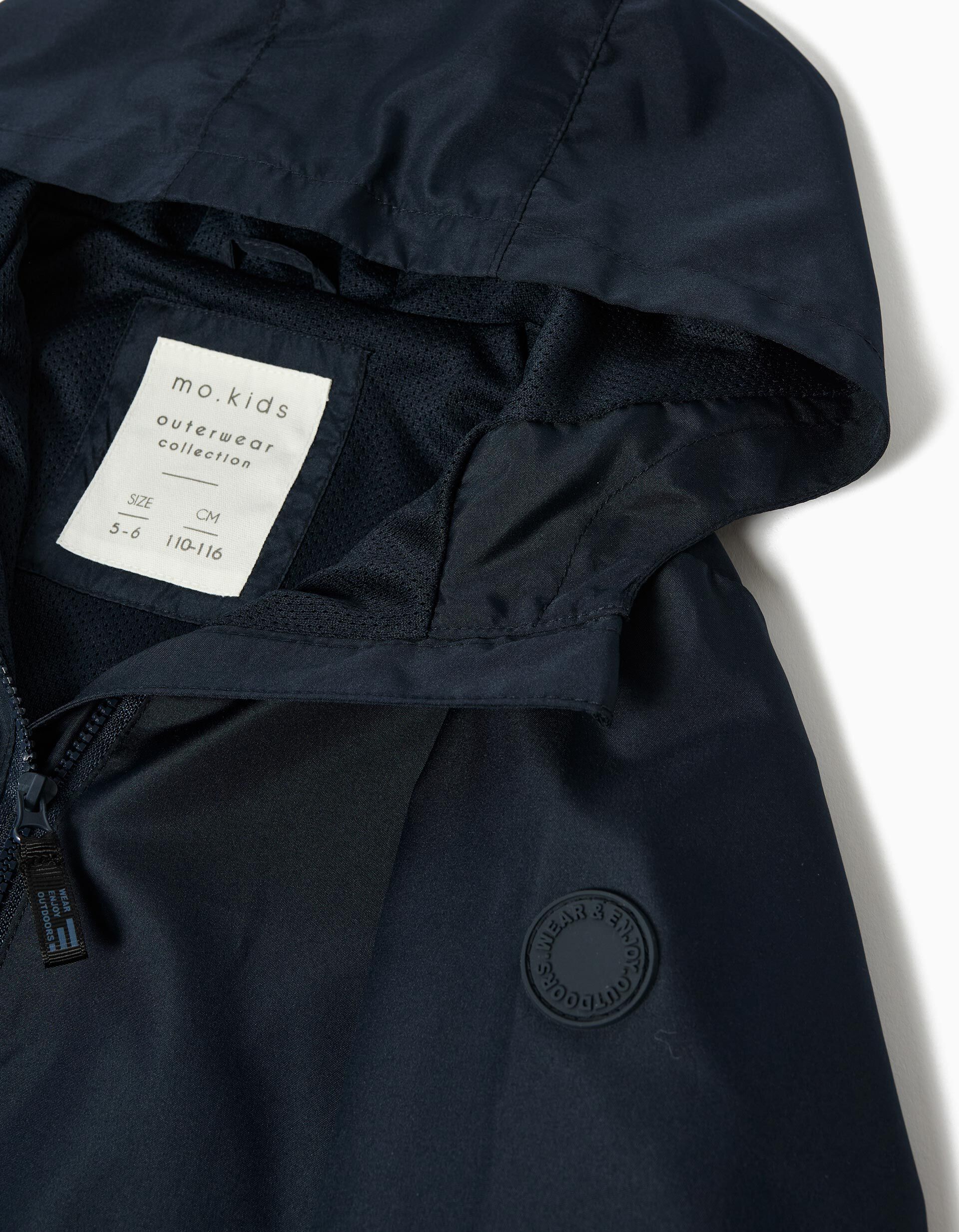 Comprar Online Parka com Capuz, Menino, Azul Escuro