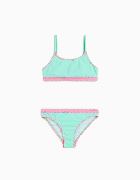 Comprar Online Biqu&iacute;ni, Menina, Verde Claro