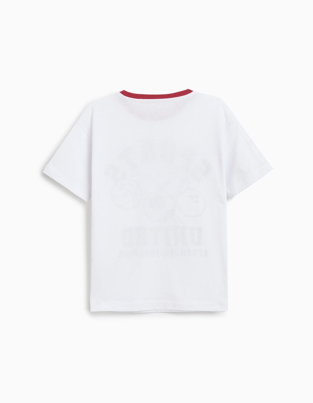 T-shirt Print, Menino, Branco