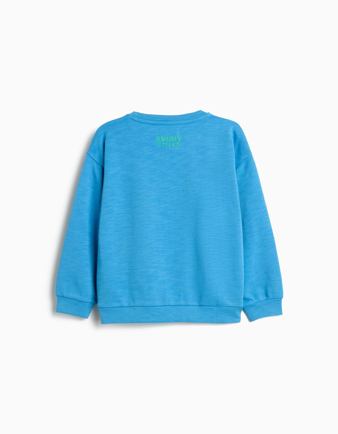 Sweatshirt Estampada, Menino, Azul