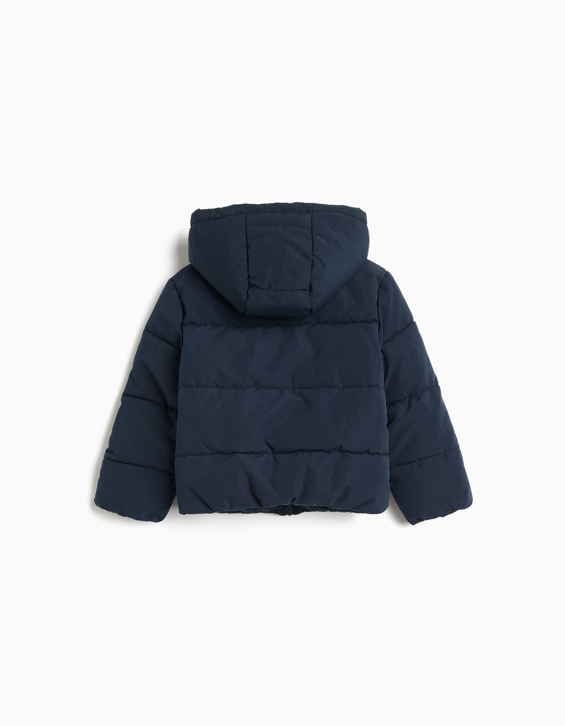 Comprar Online Casaco Acolchoado Com Capuz, Menino, Azul Escuro