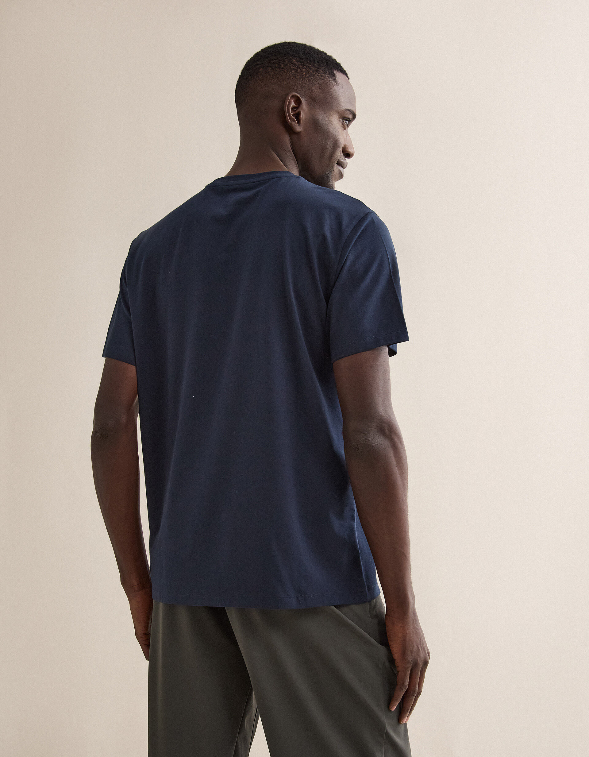 Comprar Online T-shirt, Homem, Azul Escuro