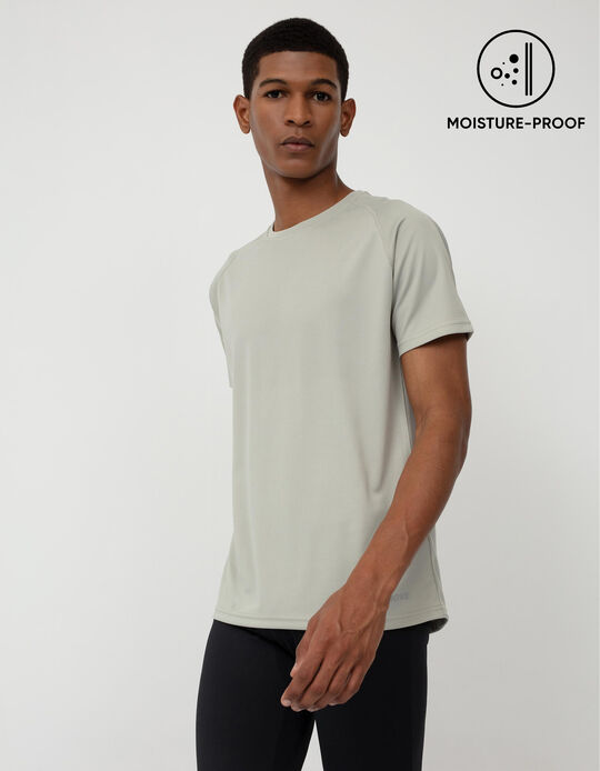 Basic Sports T-shirt, Men, Grey