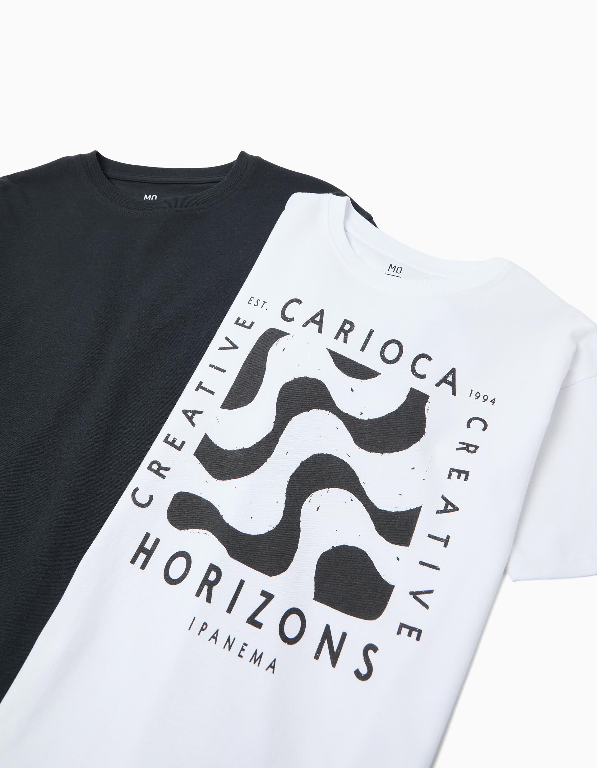 Comprar Online Pack 2 T-shirts, Menino, Cru