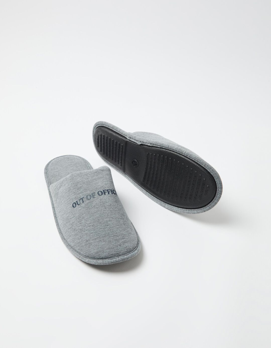 Chinelos de Quarto, Homem, Cinzento