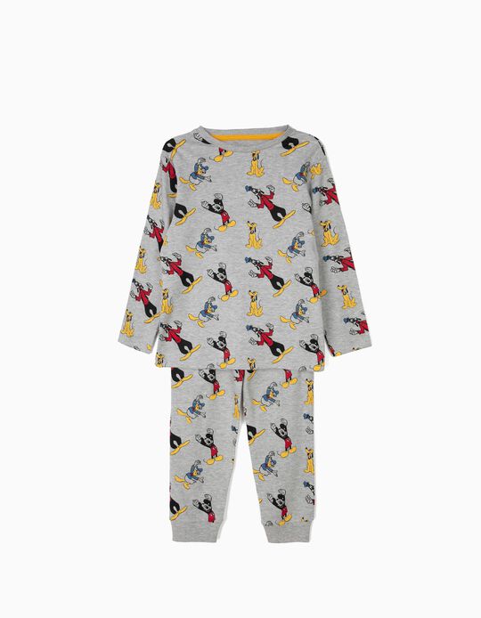 Pijama para Menino 'Mickey & Friends', Cinza