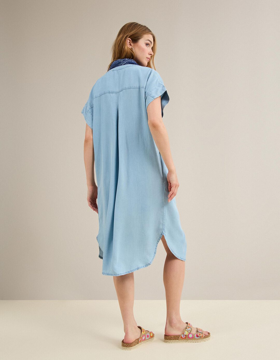 Vestido Liocel, Mulher, Azul