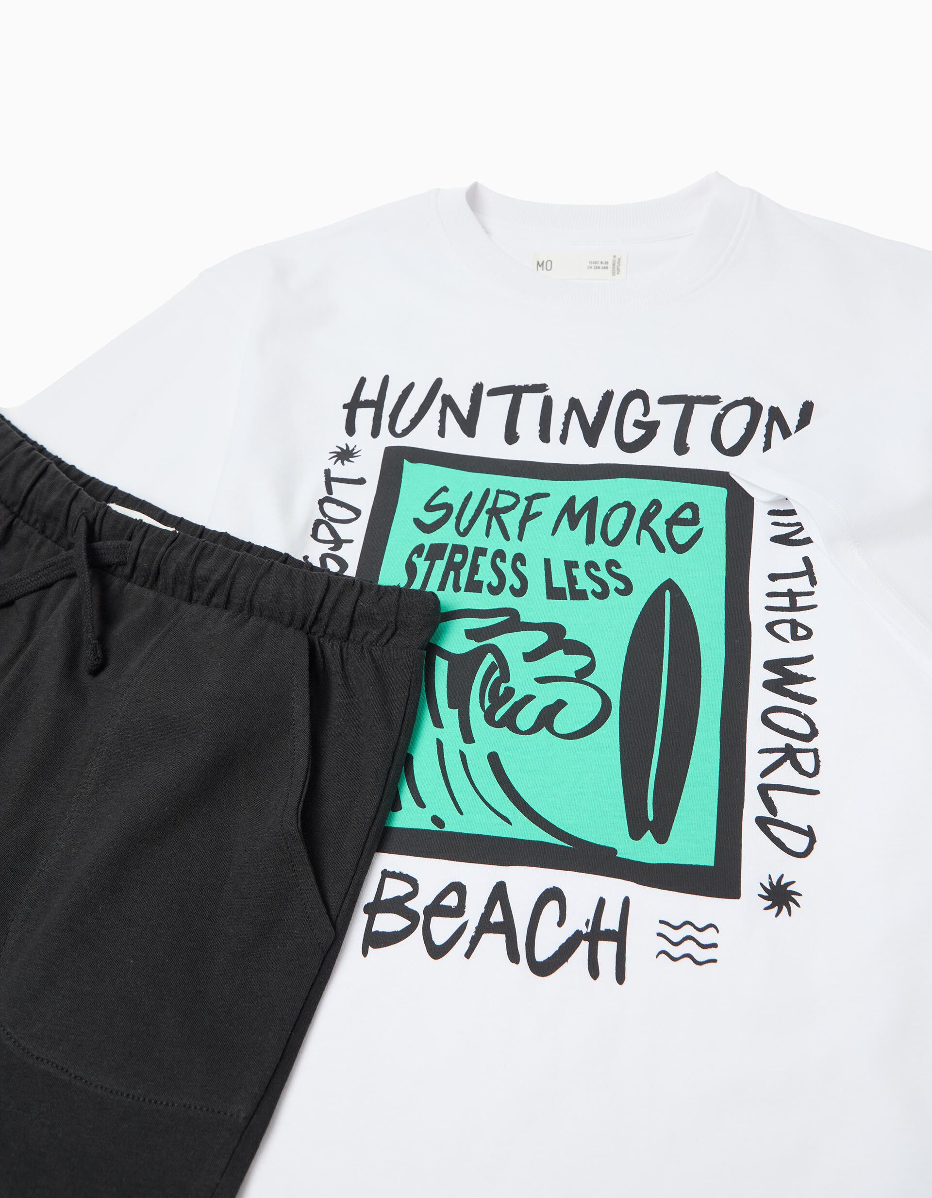 Comprar Online Conjunto T-shirt e Cal&ccedil;&otilde;es, Menino, Preto