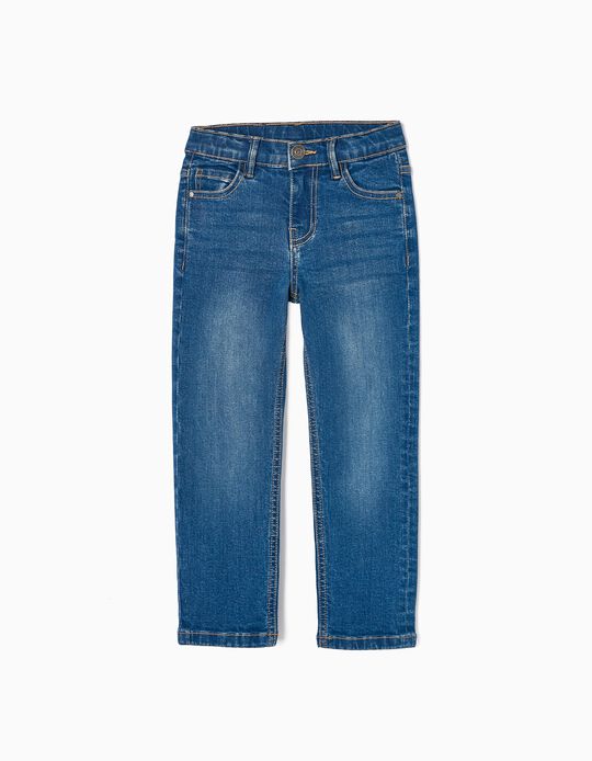 Cotton Jeans for Boys 'Slim Fit', Blue